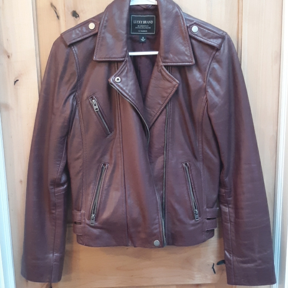 Lucky Brand Leather Jacket